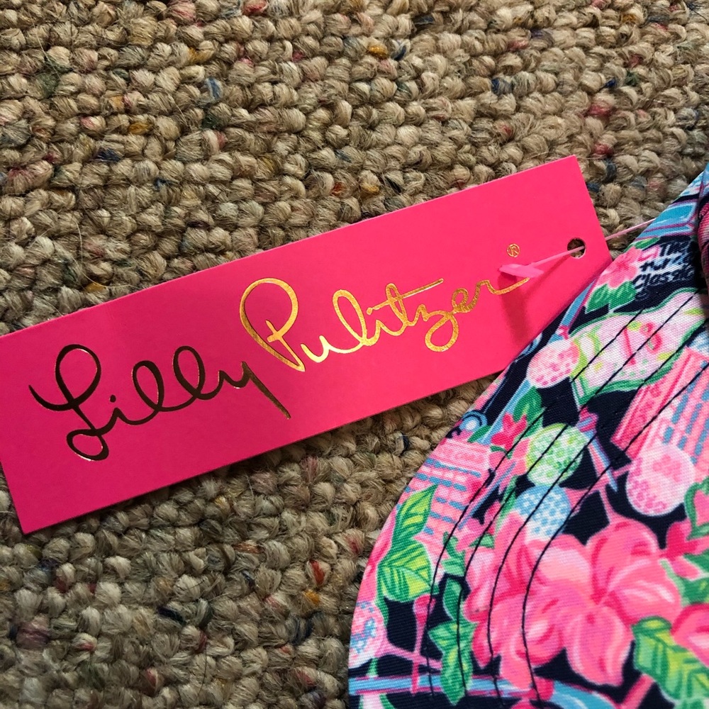 🆕 Lilly Pulitzer Run Around Hat Honda Classic - Picture 11 of 13